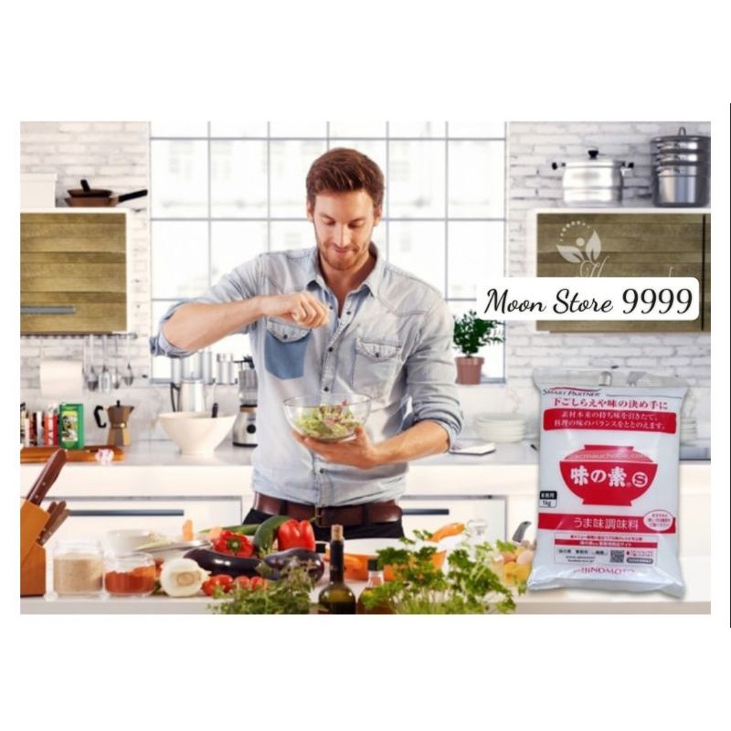 [Nội địa Nhật] Mì Chính/Bột ngọt AJINOMOTO Nhật Bản túi 1kg