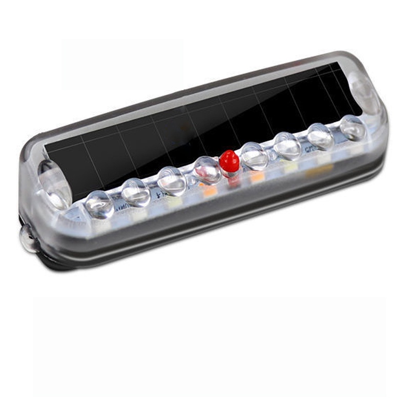Đèn LED cảnh báo SEAMETAL sử dụng năng lượng mặt trời chống thấm nước đầy màu sắc cho xe hơi