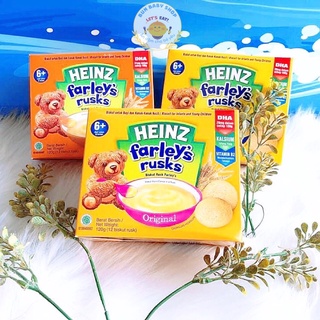 Bánh quy ăn dặm Heinz Farley's Rusks cho bé 6m+ 120g