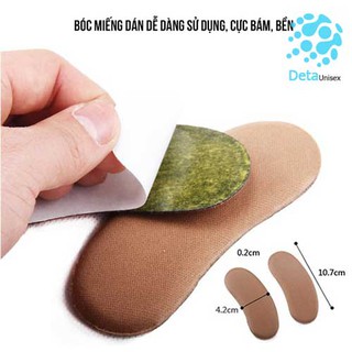 Miếng lót gót giày siêu êm chân giúp chống tuột gót, trầy xước khi đi giày