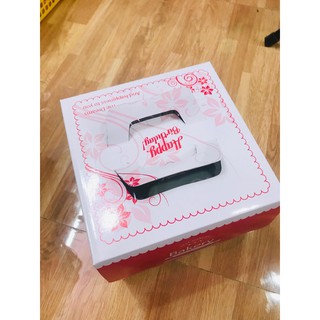 combo 10 HỘP GIÂY VUÔNG ĐỤNG BÁNH SINH NHẬT 28 CM CAO 18 CM