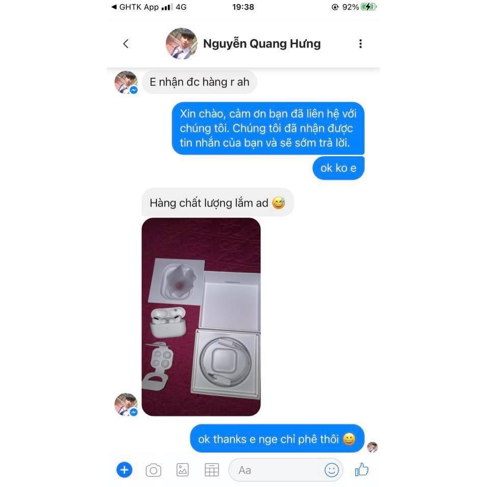 Tai Nghe Kết Nối Bluetooth Airpod Pro 5.0, Chip Jerry A8 - Đổi Tên Định Vị Xuyên Âm Chống Ồn, Sạc Không Dây | BigBuy360 - bigbuy360.vn