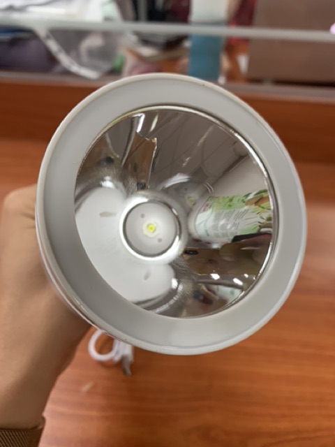 Đèn Sạc LED 2 Trong 1 COMET CRT455 công suất 11.5W vừa đèn pin vừa đèn bàn tích điện, có điều chỉnh độ sáng