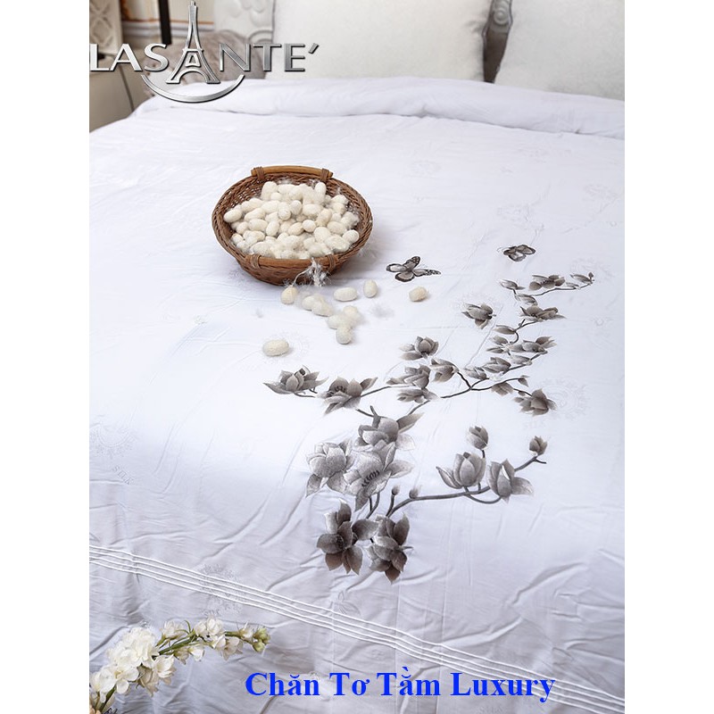 Chăn Tơ Tằm Luxury Lasante' chính hãng tơ tằm tự nhiên