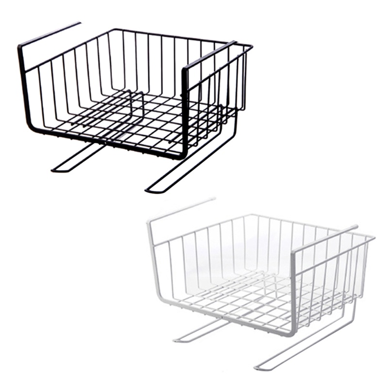 Giỏ Sắt Đựng Đồ Treo Dưới Tủ Kéo Nhỏ Gọn Tiện Lợi