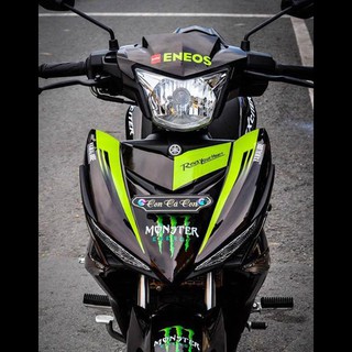 Tem Trùm Exciter 150 Đen Xanh Lá Cây