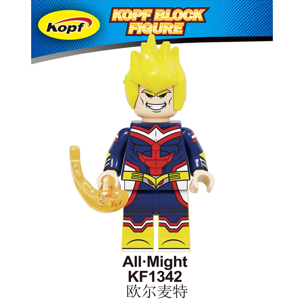Xây dựng khối minifigures lắp ráp và chèn các khối xếp hình đồ chơi trẻ em lego minifigures Đồ chơi mô hình