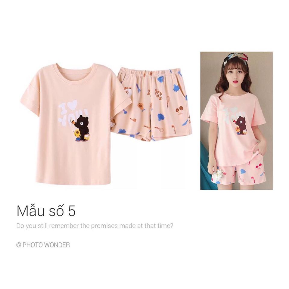 combo 2 bộ mặc nhà