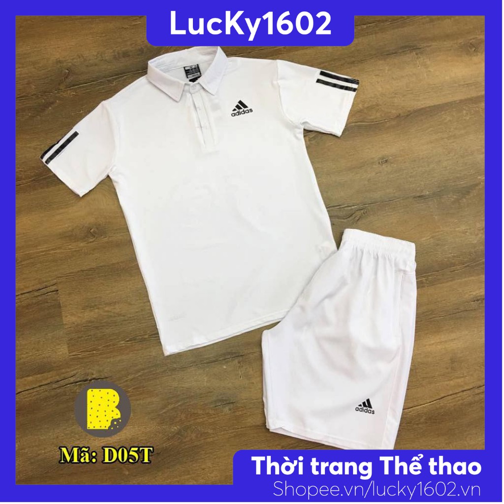[ Rẻ Vô Đối ] - Bộ Thể Thao Nam Cổ Bẻ Thun Lạnh Cực Mát, Bộ Nam Thể Thao Tập Gym | BigBuy360 - bigbuy360.vn