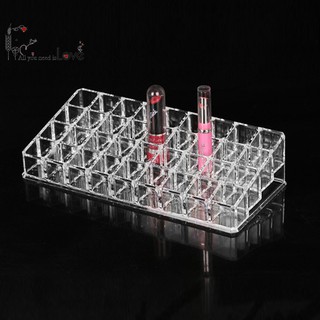 36 Grids Acrylic Lipstick Holder Cosmetic Storage Box Makeup Organizer Display Case Box fashion