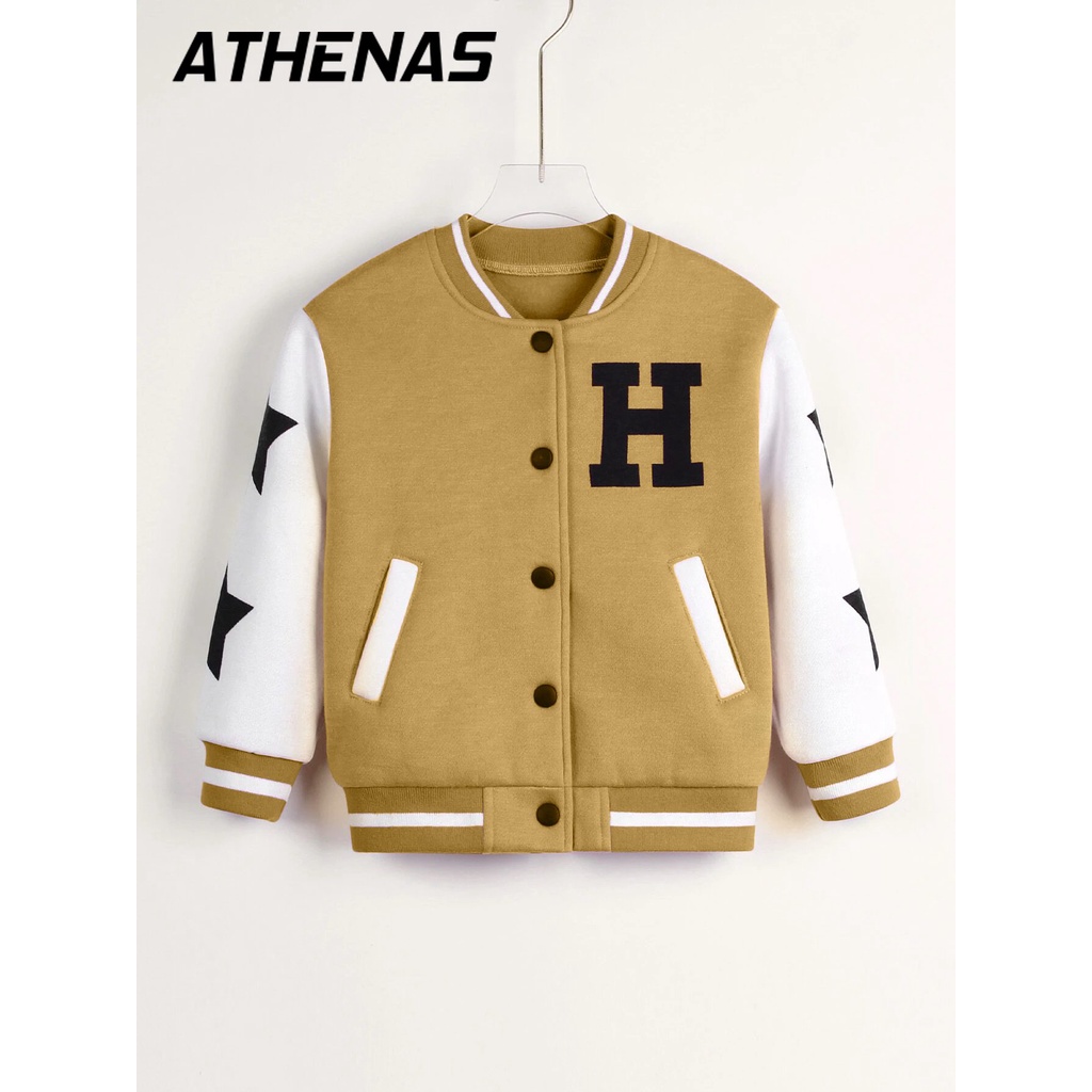 Bomber cho trẻ em - Áo Khoác Bomber Varsity dành cho bé trai, bé gái - HStart