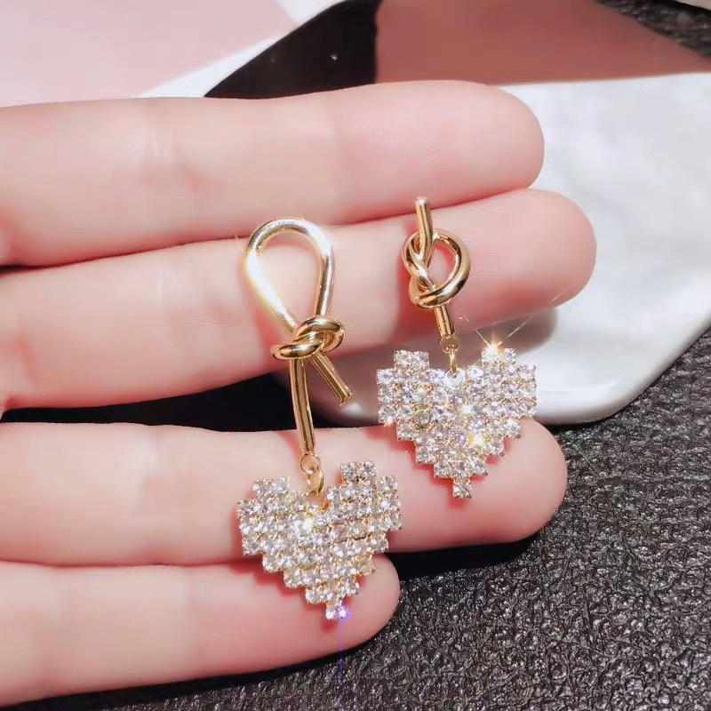 Khuyên Tai Tròn Mạ Vàng Đính Đá Zircon