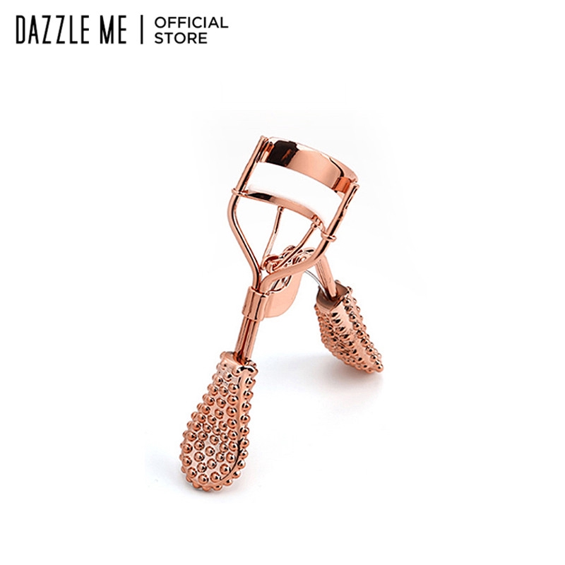 【DAZZLE ME】Gold Eyelash Curler High Quality Eyelash Tool 1pc 78x63mm