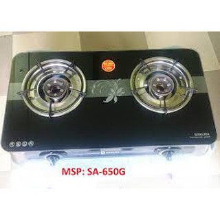 Bếp gas đôi Sakura SA-650G - Hàng trưng bày