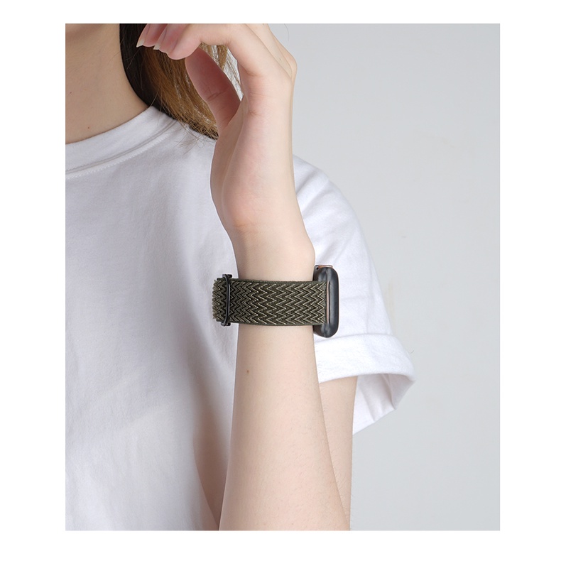 Dây Đeo nylon Cho Đồng Hồ Thông Minh apple watch 44/41mm iwatch7 2 3 4 5 6 se apple watch 7