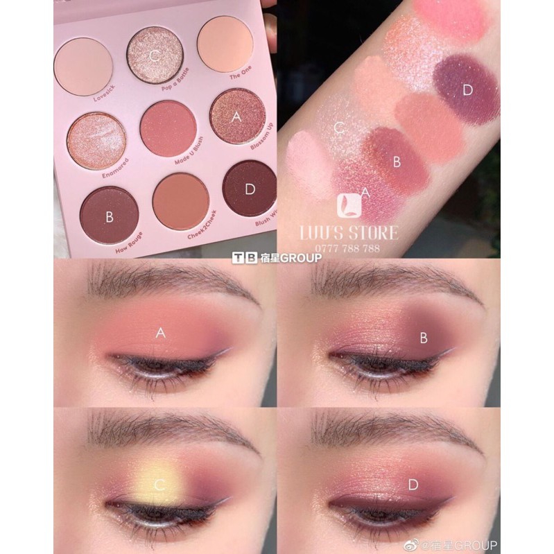 Bảng Phấn Mắt Colourpop Blush Crush