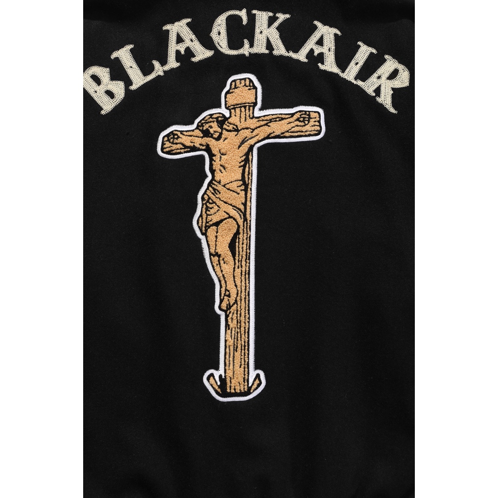 Áo khoác Bomber Made Extreme Scripture Patchwork Varsity