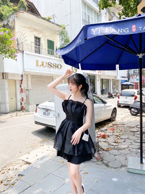 [Mã FAGREEN245 giảm 10% tối đa 30K đơn 99K] Đầm dự tiệc xếp ly Đầm dự tiệc Jna Official | BigBuy360 - bigbuy360.vn