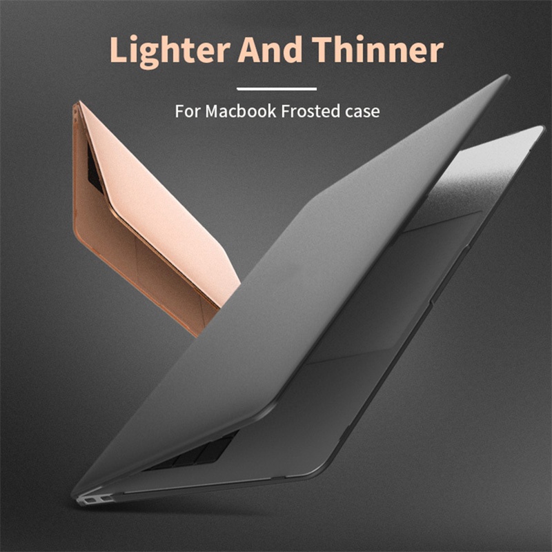 Ultra Ốp Máy Tính Bảng Nhám Trong Suốt Siêu Mỏng Cho Apple MacBook Air 15 Pro 14 M1 M2 Pro 13 New Pro 13.3 Air 13.3 / 13.6 M2