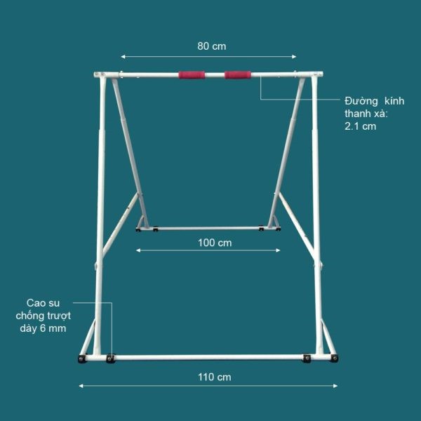 Xà đơn xếp Khánh Trình Trẻ Em  KT1.0914