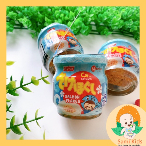 Ruốc cá hồi Meiwa ít muối 50gr thơm ngon bổ dưỡng tiện dụng cho bé ăn dặm SAMI KIDS