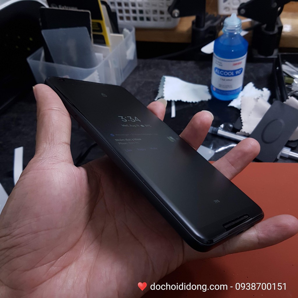 Miếng dán PPF Google Pixel 2 XL trong, nhám, đổi màu
