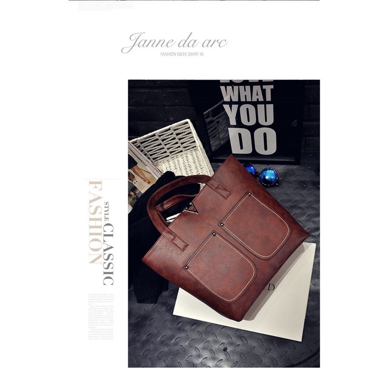 Túi Xách Công Sở Nữ, Túi Nữ Size To Đựng Vừa A4