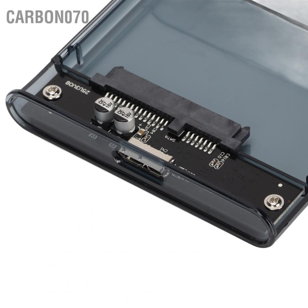 [Hàng Sẵn] Hộp ổ cứng Hdd Box Usb 3.0 SATA Cho Giao Diện HDD / SSD 2.5inch 7 / 9.5mm【Carbon070】