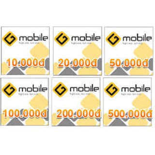 Mã thẻ và số seri thẻ Gmobile (Bilai) (chiết khấu 8%)
