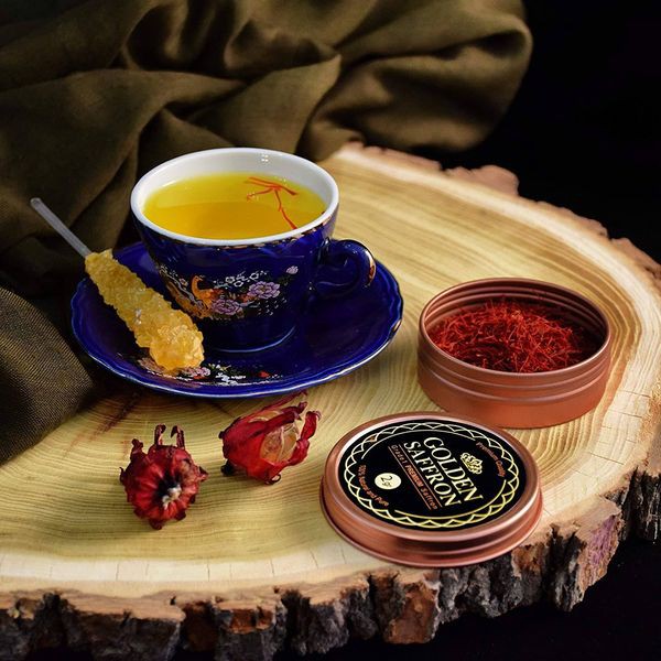 Nhuỵ hoa nghệ Tây Golden Saffron grade 1- 2 gram - hàng Mỹ chính hãng date 12/2024