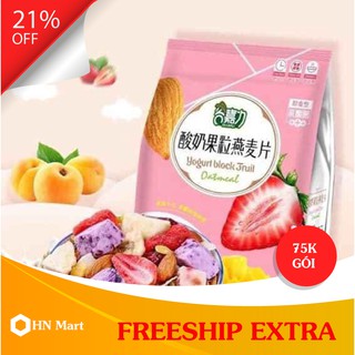 Ngũ cốc sữa chua hoa quả sấy khô không đường 500gr