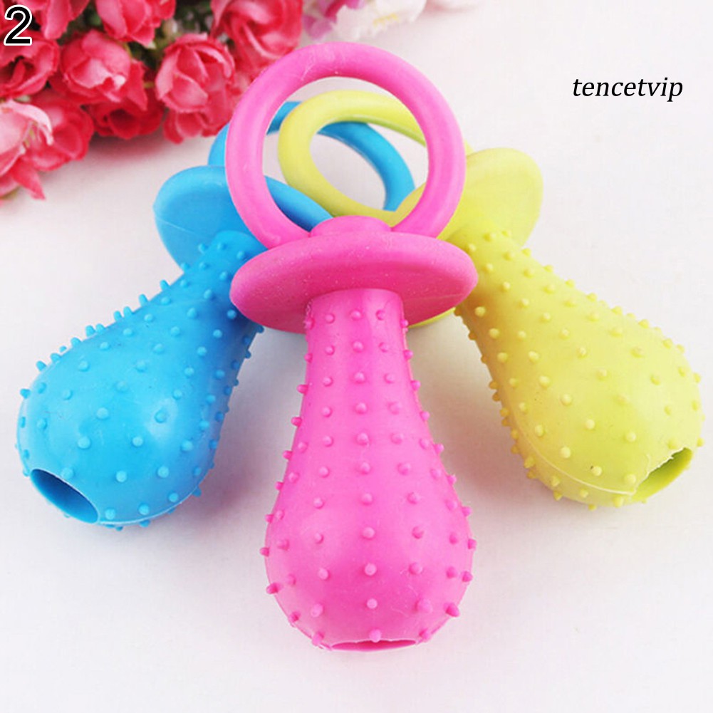 Đồ chơi nhiều màu sắc công dụng làm sạch răng cho thú cưng