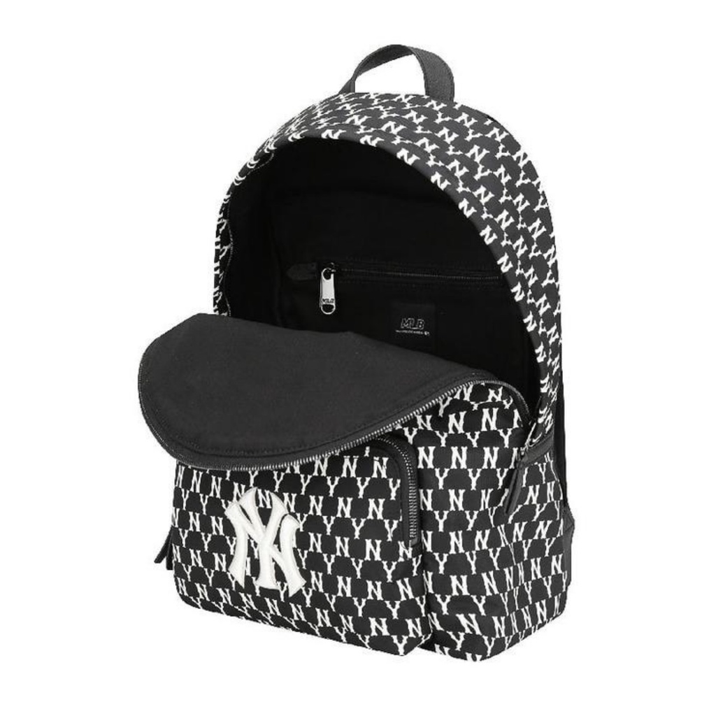 ★ HOT TREND ★ BALO THỜI TRANG HOẠ TIẾT MONOGRAM CHỮ N VÀ CHỮ Y ĐAN XEN VẢI POLYESTER CAO CẤP ( 38 x 26 x 14cm )