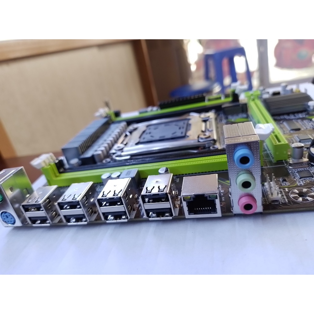 Combo Mainboard X79 + CPU E5 2670 V2 xịn xò chạy Nox làm đồ họa chạy đa nhiệm BH12T