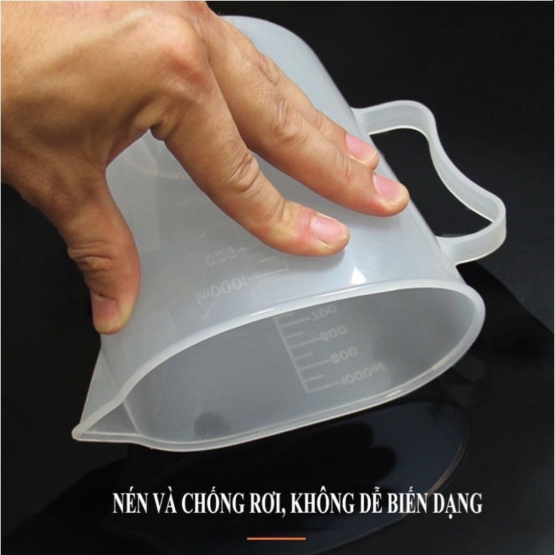 [ 2000ml ] Ca nhựa cao cấp có vạch chia định lượng loại 2 Lít