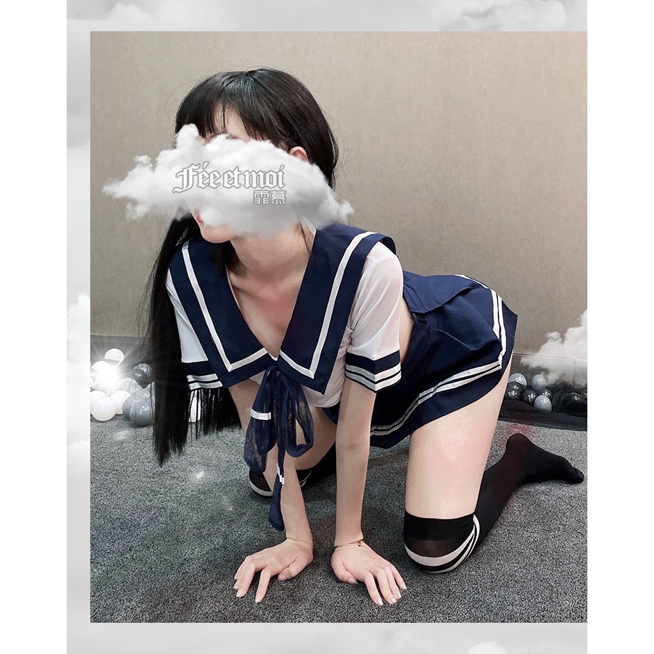 Cosplay học sinh - Đồ ngủ sexy kiểu nữ sinh nhật bản gợi cảm