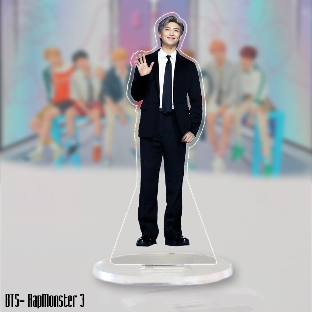 Standee mô hình các nhân vật BTS Jungkook, V, Suga,RM...,mô hình acrylic trang trí