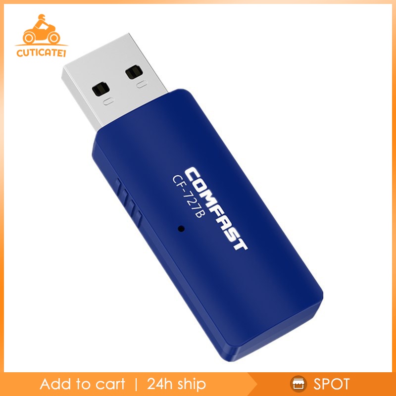 USB WiFi Bluetooth 4.2 không dây có khe cắm thẻ mạng cho Laptop PC | BigBuy360 - bigbuy360.vn