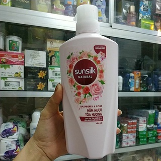 DẦU GỘI SUNSILK THIÊN NHIÊN MỚI 650GR, MỀM MƯỢT TOẢ HƯƠNG!