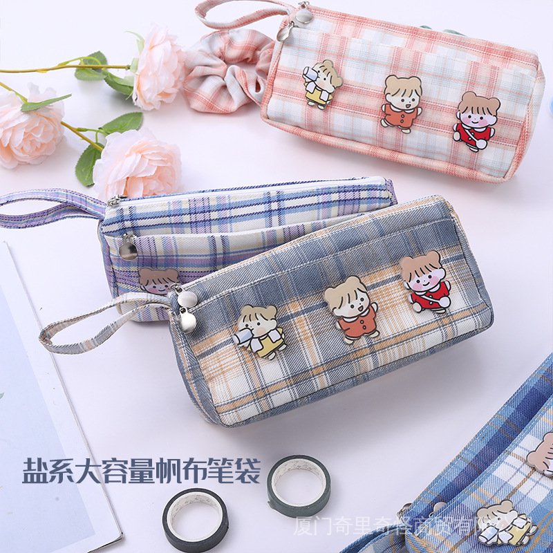 Túi Đựng Bút Thiết Kế Đơn Giản Thời Trang Theo Phong Cách Nhật Hàn Ốp