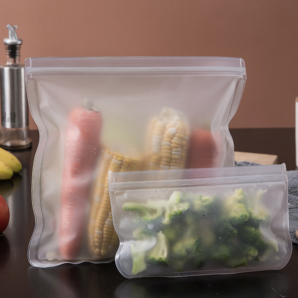 Túi đựng thực phẩm bảo quản trong suốt chất liệu thân thiện với môi trường