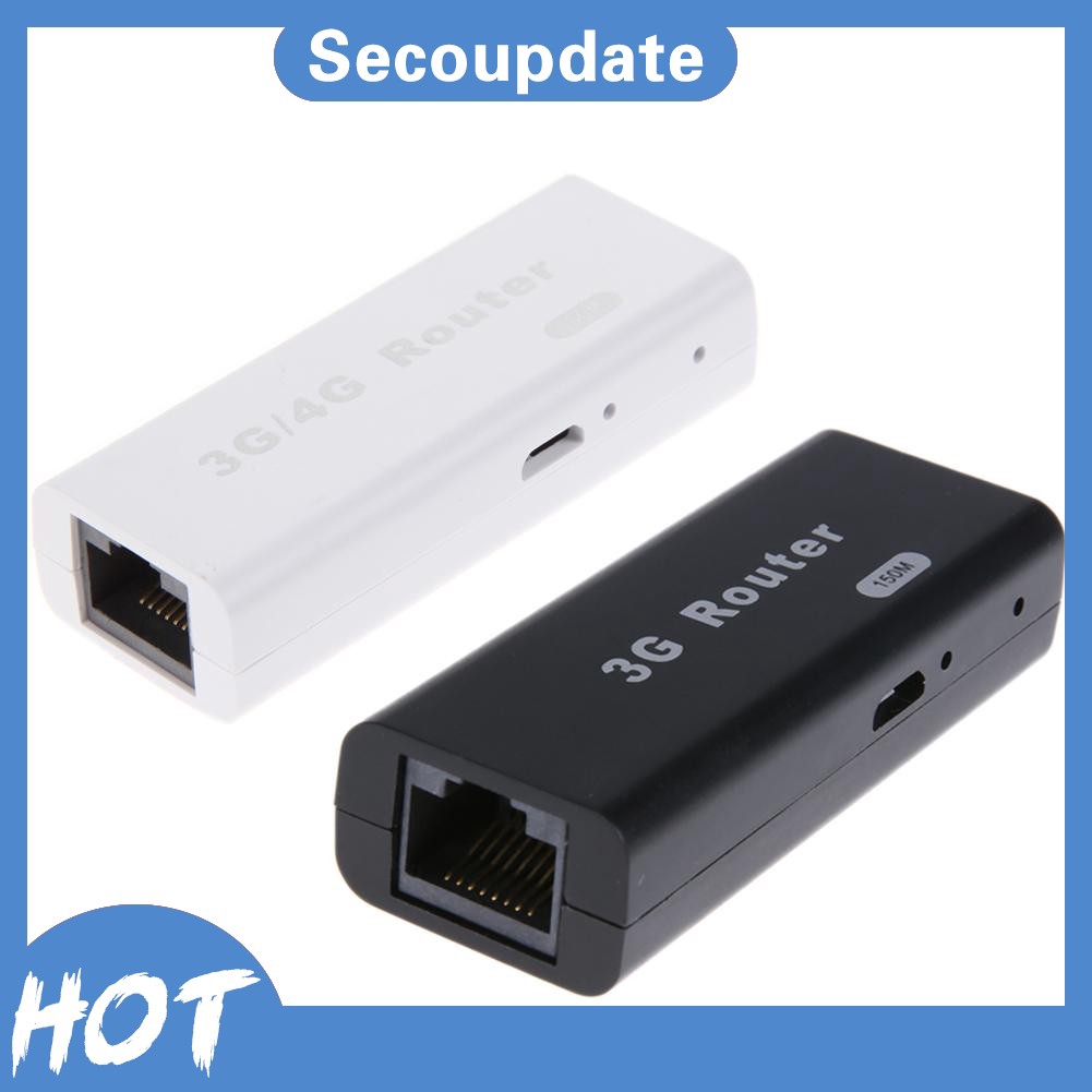 Bộ phát tín hiệu wifi không dây mini Router 3G/4G 150Mbps RJ45