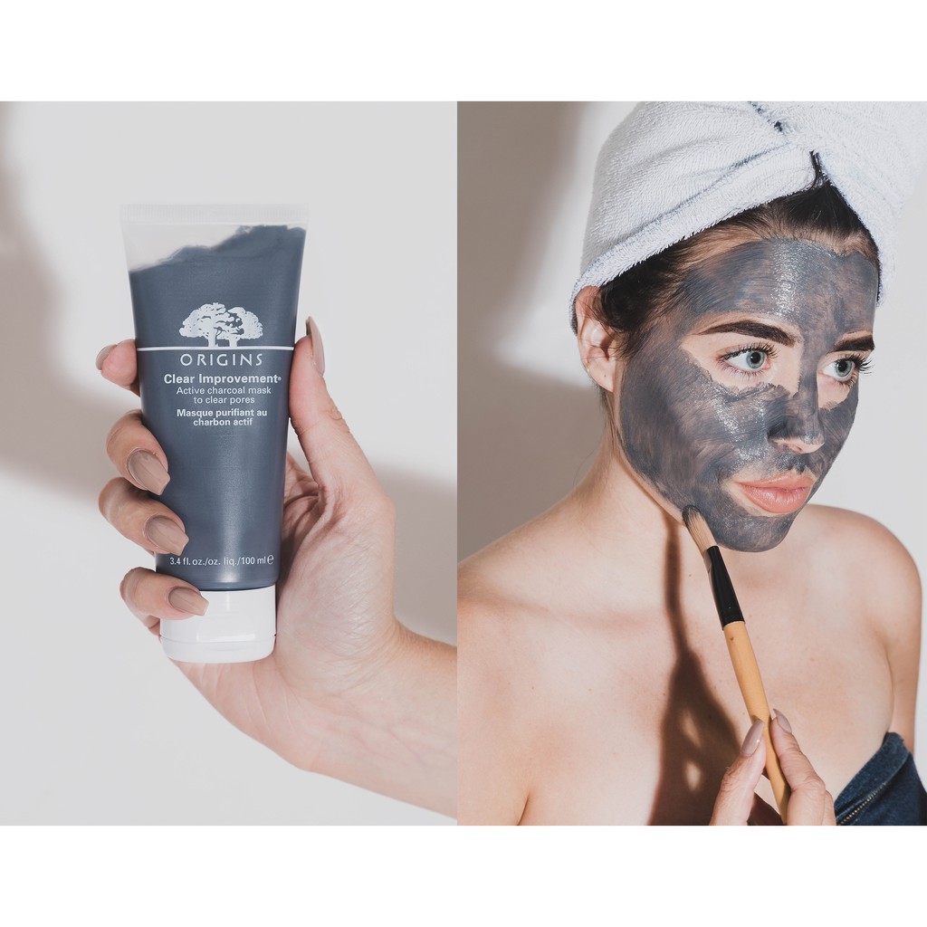 Origins - Minisize - Mặt Nạ Than Hoạt Tính - Clear Improvement Active Charcoal Mask to Clear Pores 15ml