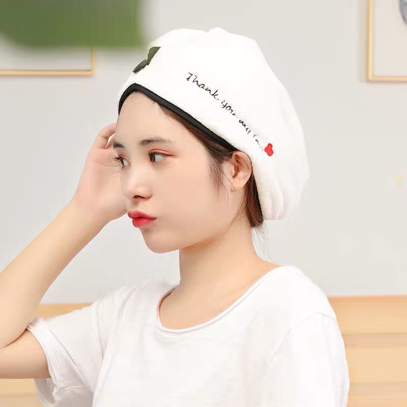 Khăn ủ tóc siêu thấm cotton siêu mềm