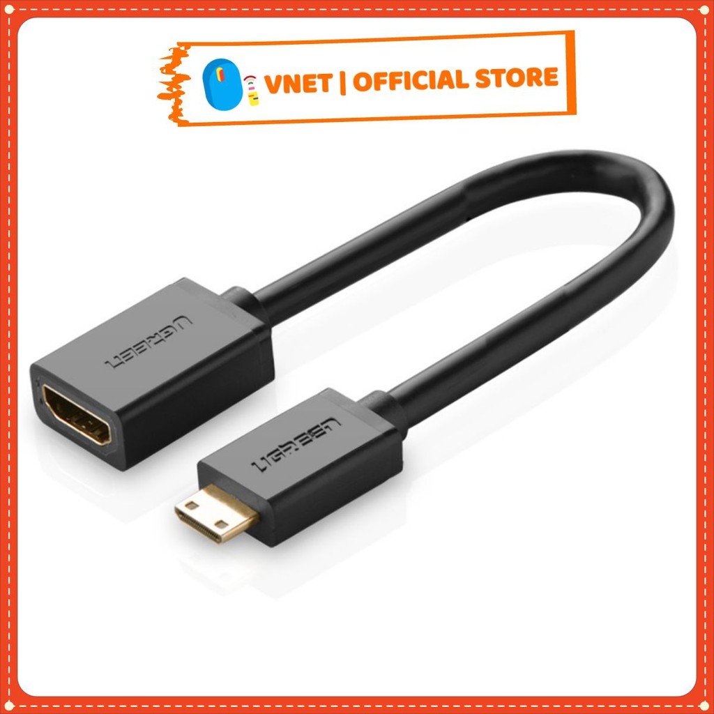 Cáp chuyển đổi Mini HDMI to HDMI chính hãng Ugreen 20137