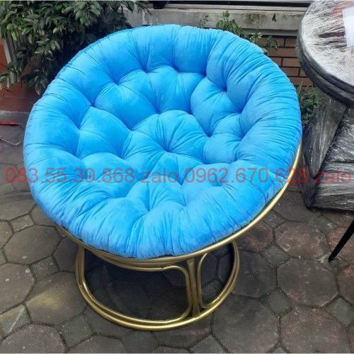 Bộ xích đu bàn ghế ban công thư giãn mây nhựa