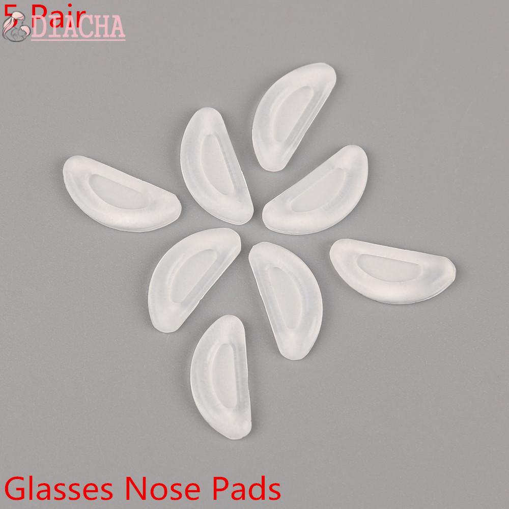 Set 5 Cặp Đệm Mũi Silicon Chống Trượt Cho Mắt Kính