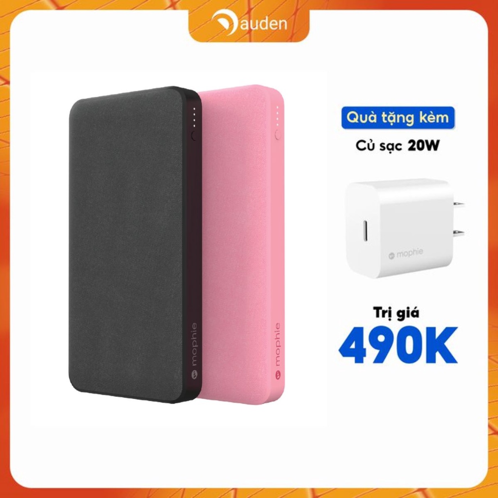 Sạc dự phòng Mophie Powerstation 10,000mAh Power Delivery Hỗ trợ sạc nhanh PD 18W