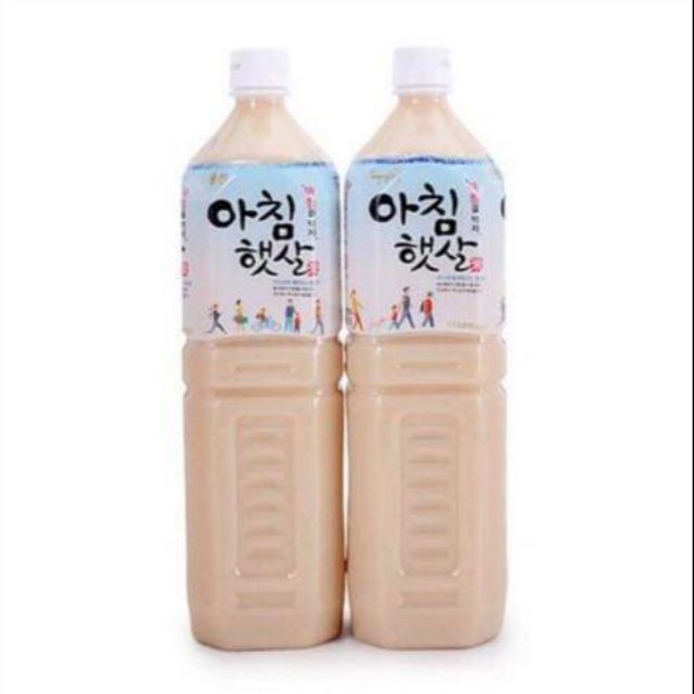 (HCM) Nước gạo hàn quốc chai 1.5L date 06/2021