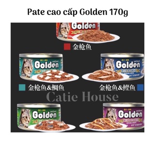 [Giao ngay Nowship/Grab] Pate Golden 170g cao cấp cho mèo